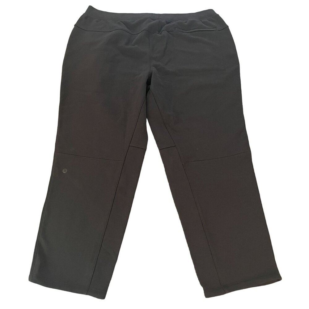 Lululemon Men's Relaxed-Fit French Terry Jogger Pants Black, Size XXL NWT - Picture 2 of 8